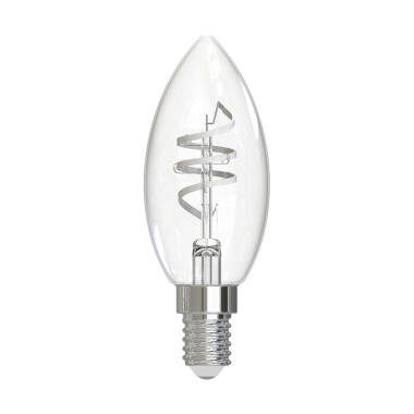 Dar 4.6W Dimmable LED Decorative Filament Candle Bulb - Small Screw Cap