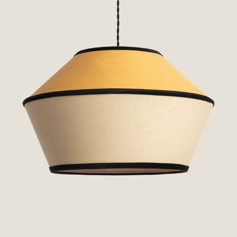Image of Edit Trompa Velvet Ceiling Pendant Light