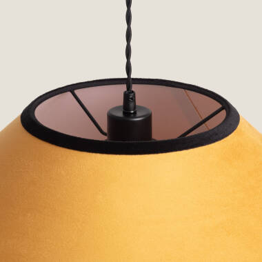 Image of Edit Trompa Velvet Ceiling Pendant Light
