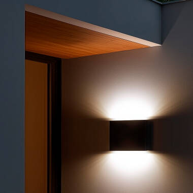 Image of Edit Kaysa 6W LED Up and Down Square  Wall Light