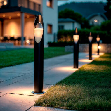 Edit Oblong 590 Outdoor Bollard Light