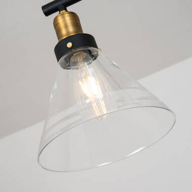 Image of Edit Factory Glass 3 Light Bar Ceiling Pendant