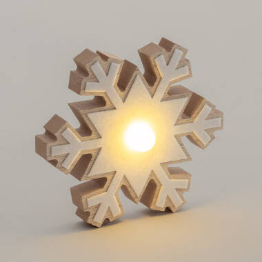 Image of Edit Battery Operated LED Snowflake Light