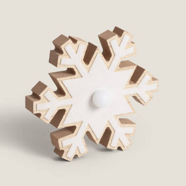Edit Battery Operated LED Snowflake Light