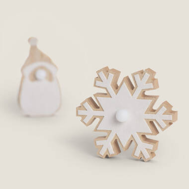 Image of Edit Battery Operated LED Snowflake Light