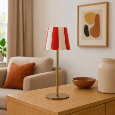 Edit Showman USB Rechargeable Battery Operated LED Touch Table Lamp