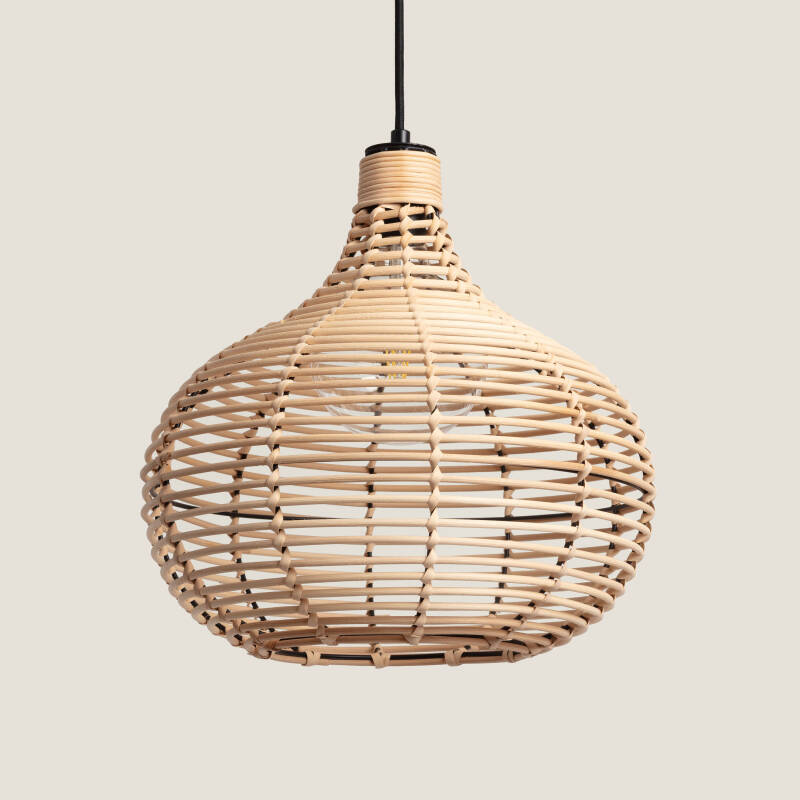 Image of Edit Yantai Rattan Ceiling Pendant Light