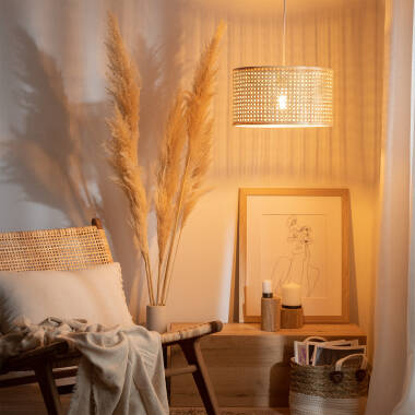 Image of Edit Mampa Rattan Ceiling Pendant Light