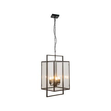 Westport Fiadh Glass 4 Arm Ceiling Pendant Light