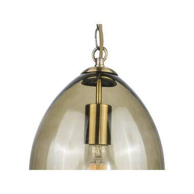 Image of Westport Gloucester Glass Ceiling Pendant Light