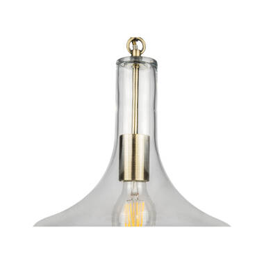 Image of Westport Lexington Glass Ceiling Pendant Light
