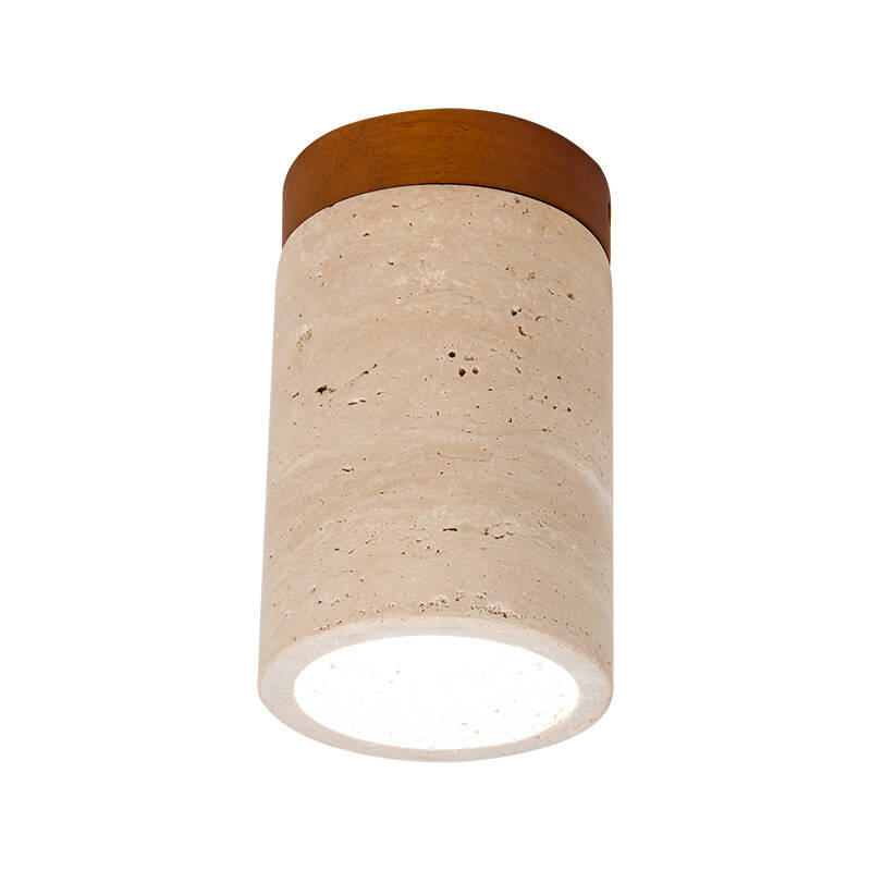 Image of Westport Loft Travertine Stone Ceiling Spotlight