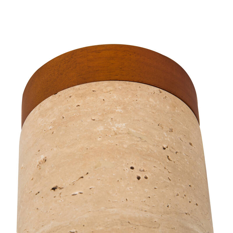 Image of Westport Loft Travertine Stone Ceiling Spotlight