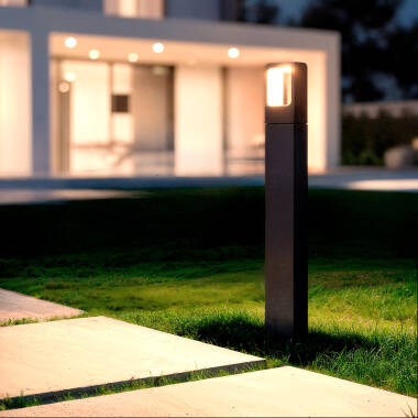 Image of Edit Emerita 6W Warm White LED Outdoor Bollard Light 80cm