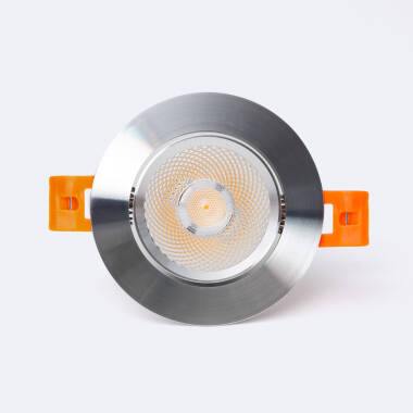 Image of Round 7W COB LED Adjustable Downlight Cutout 70mm Image of Round 7W COB LED Adjustable Downlight Cutout 70mm