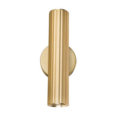 Image of Westport Silk Knurl Ridged 250 Up & Down Wall Light