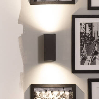 Image of Edit Miseno Outdoor Up & Down Wall Light - Dark Grey