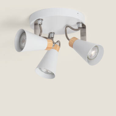 Image of Edit Mara 3 Light Ceiling Spotlight Plate