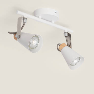 Edit Mara 2 Light Adjustable Ceiling Spotlight Bar