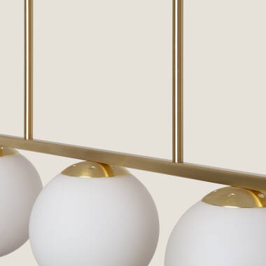 Image of Edit Boqor 5 Light Semi-Flush Bar Ceiling Pendant