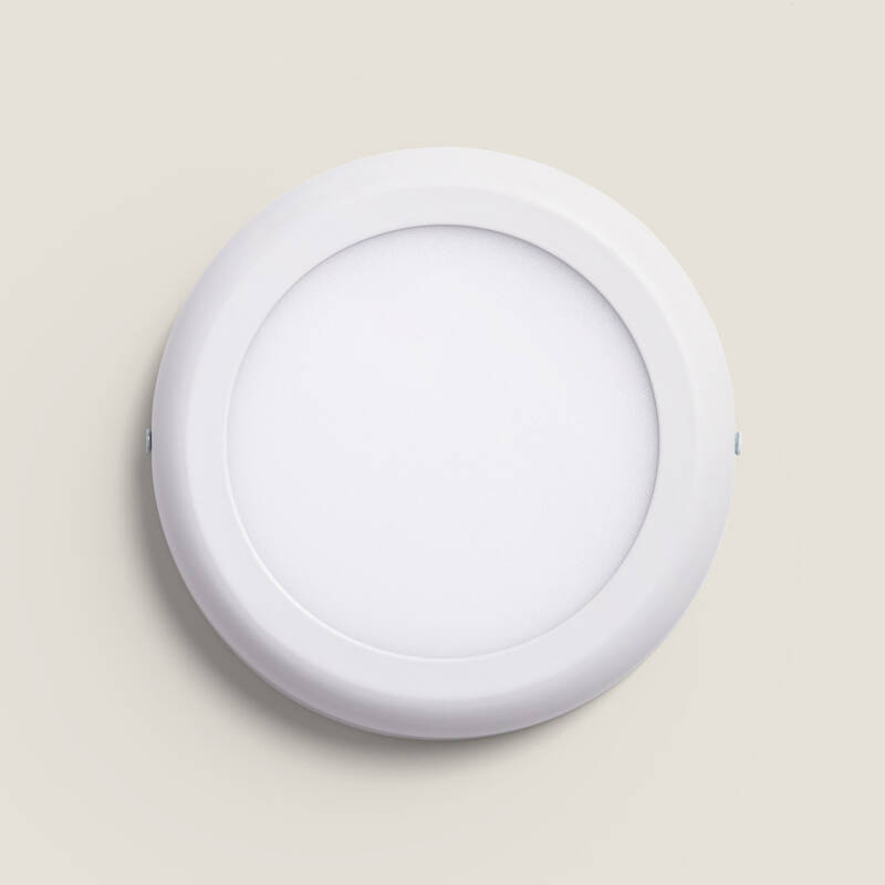 Image of 12W Cool LED Flush Ceiling Light D180 mm