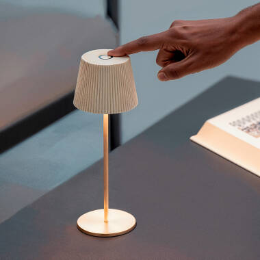 Image of Edit Willox USB Rechargeable LED Outdoor Table Lamp
