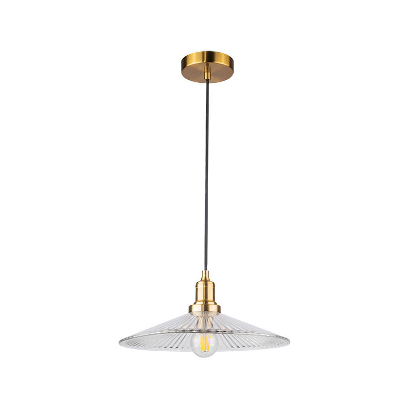 Image of Wisteria Serena Clear Glass Ceiling Pendant Light