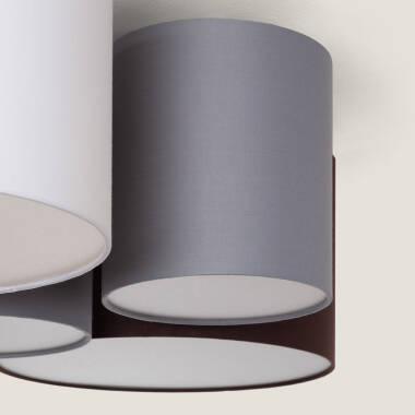 Image of Edit Tallabo 6 Light Flush Ceiling Light