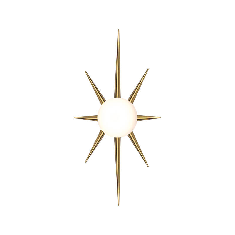 Image of Westport North Glass LED Flush Wall Light