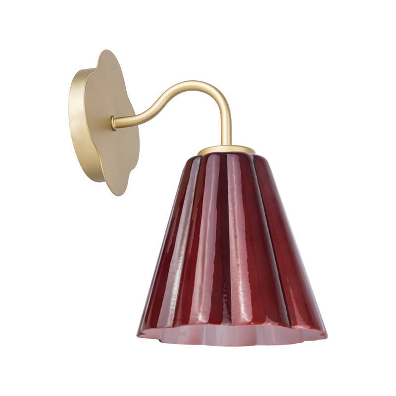 Image of Wisteria Vivenna Glass Wall Light