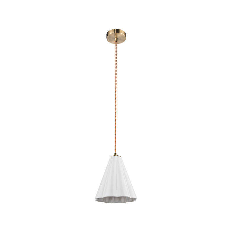 Image of Edit Iris Ceramic Ceiling Pendant Light