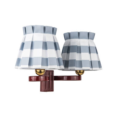Image of Wisteria Boxie Twin Wall Light
