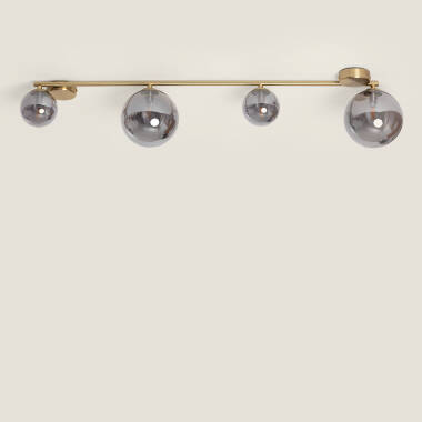 Image of Edit Amatler 4 Light Flush Ceiling Light