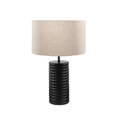 Khudi & Khora Boston Wood Table Lamp