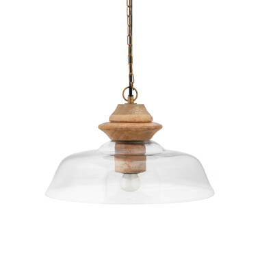 Image of Khudi & Khora Brook Glass Ceiling Pendant Light