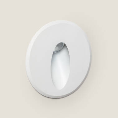 Edit Wabi 3W Round LED Recessed Outdoor Wall Light