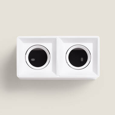 Image of Edit Space Double Square Ceiling Light