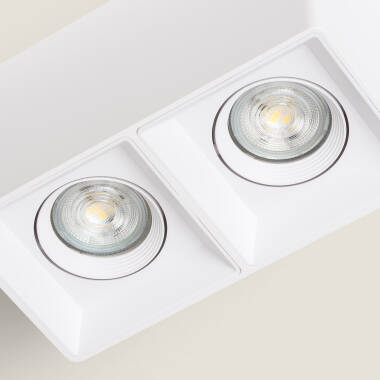 Image of Edit Space Double Square Ceiling Light