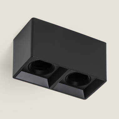 Edit Space Double Square Ceiling Light