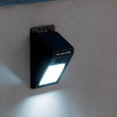 Suri Wedge Solar LED Flush Wall Light