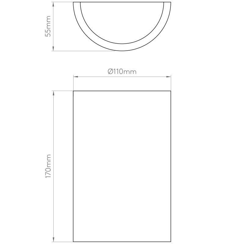 Image of Astro Serifos 170 LED Wall Light