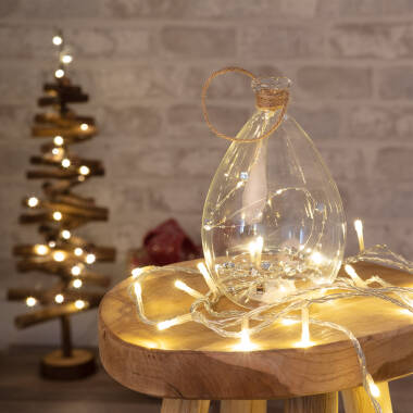 Edit Botero Battery Operated LED Glass Jar