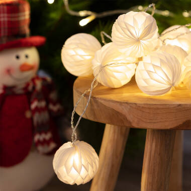 Iluzzia Stewpot 2.1M Battery Operated LED String Lights - 10 Lights