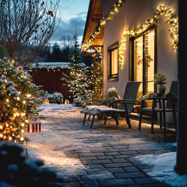 12M Suri Colour Changing Solar LED Multi-Function String Lights - 100 Lights