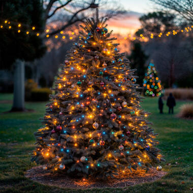 7M Suri Kentia Colour Changing Solar LED String Lights - 50 Lights