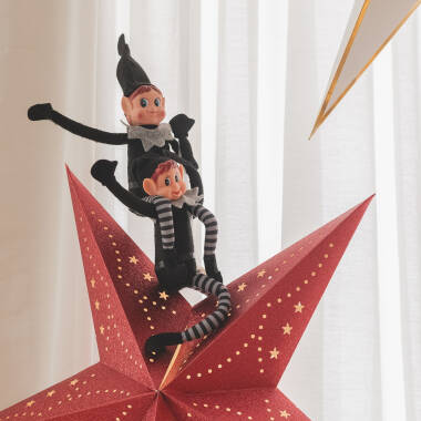 Image of Edit Parilti Battery Operated LED Christmas Red Star