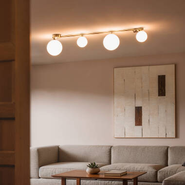 Edit Amatler 4 Light Flush Ceiling Light