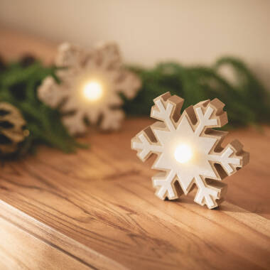 Edit Battery Operated LED Snowflake Light