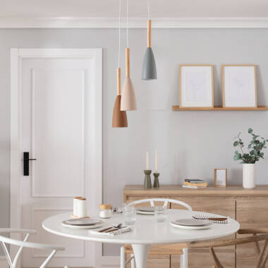 Image of Edit Rain 3 Light Cluster Ceiling Pendant - Multi