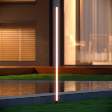 Suri 365 Fluoro LED USB Solar Post Light